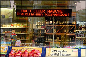 led laufschrift modell big xl in der praxis