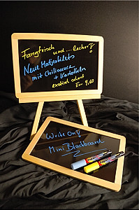 write on! mini blackboard