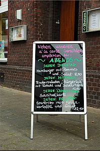 write on! &laquo;kundenstopper&raquo; beschriftete
            seite